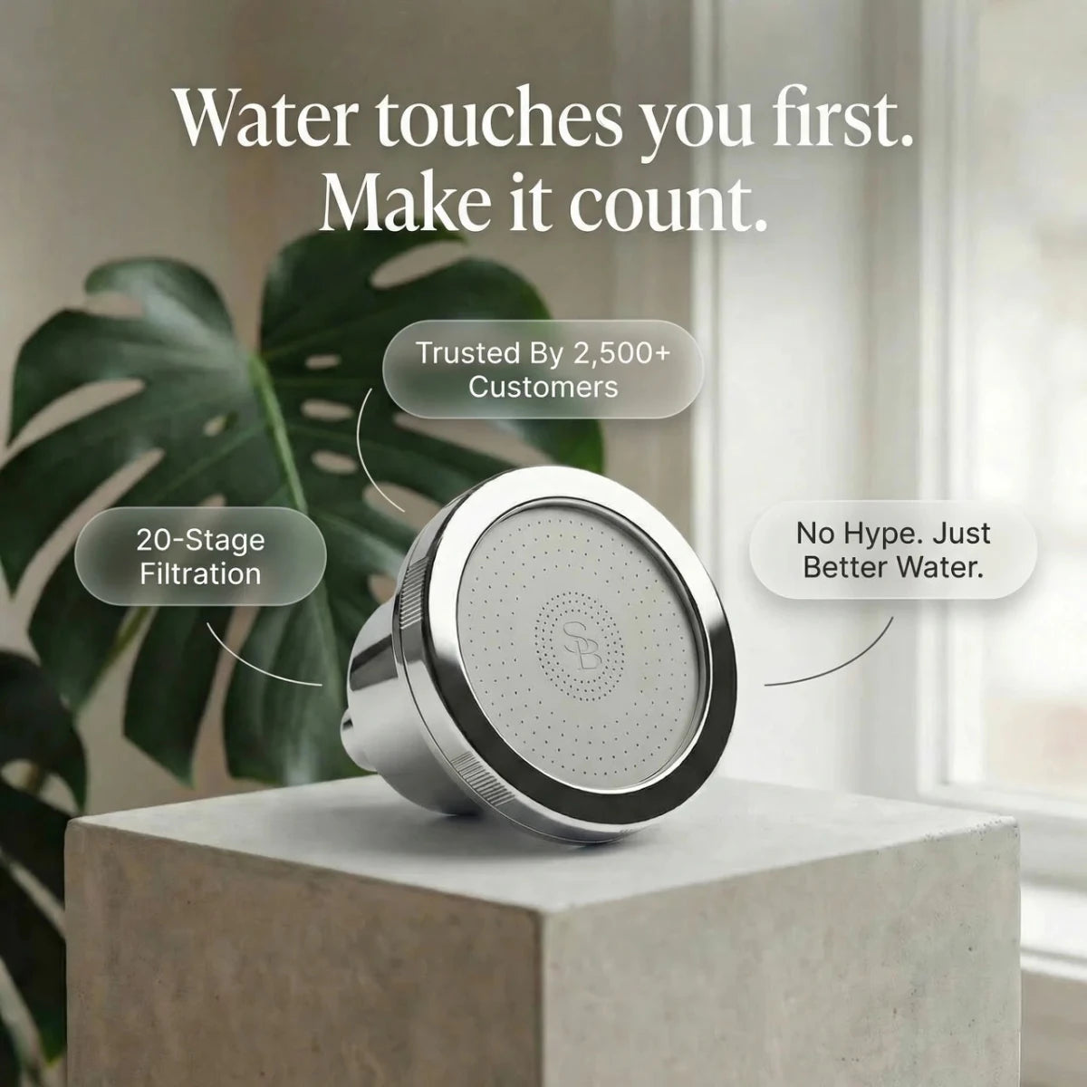 THE SELORABODY SHOWERHEAD - selorabody